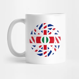 British Nigerian Multinational Patriot Flag Series Mug